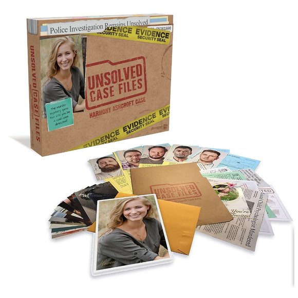Pressman Unsolved Case Files: Harmony Ashcroft - Crime Solving Party Game - Picture 1 of 4